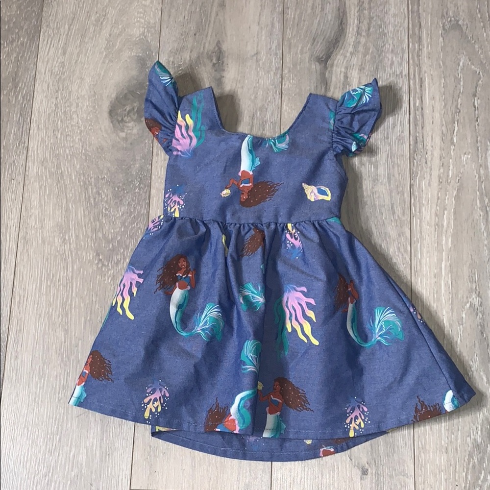 Disney Little Mermaid Dress size 12 mos